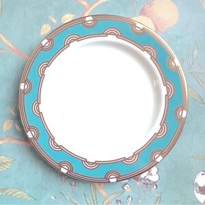 Kate Spade Lenox Corona Grove Aqua Bread and Butter Plate